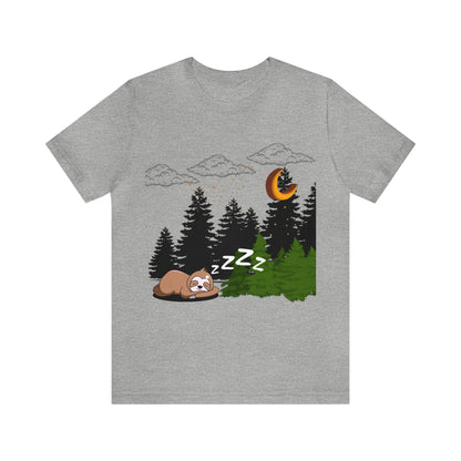 Unisex T-shirt-sleeping and health