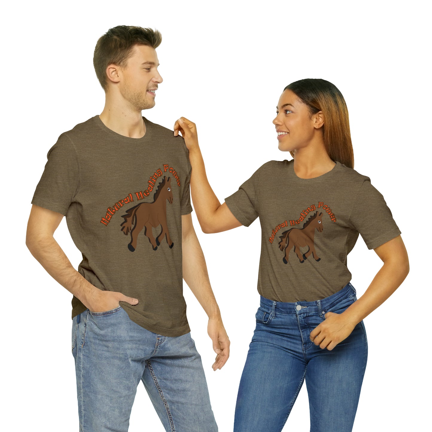 Unisex Jersey Short Sleeve- Horse Healing Power