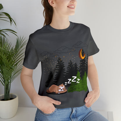 Unisex T-shirt-sleeping and health