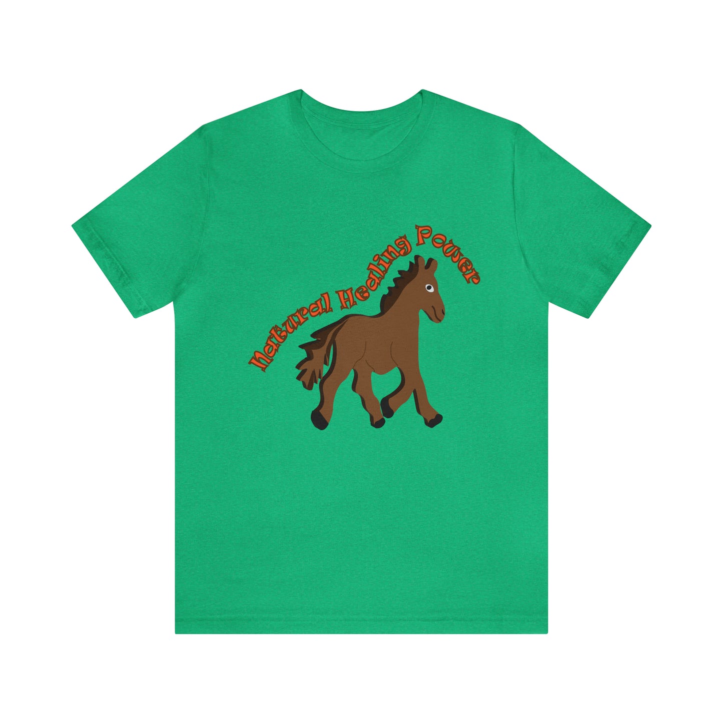 Unisex Jersey Short Sleeve- Horse Healing Power