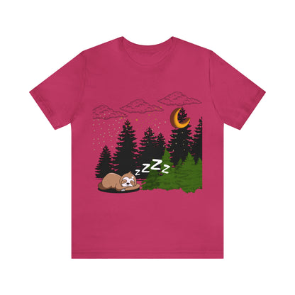 Unisex T-shirt-sleeping and health