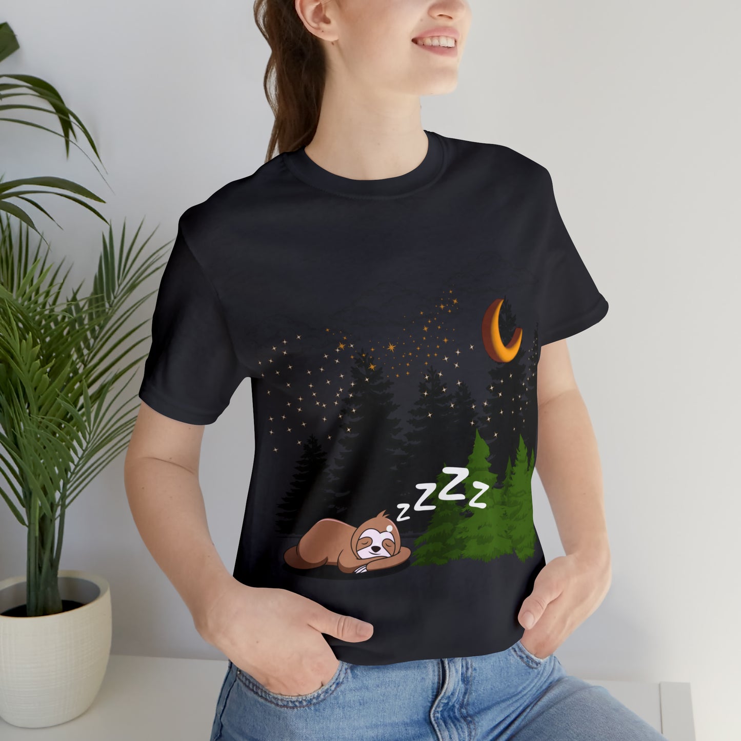 Unisex T-shirt-sleeping and health