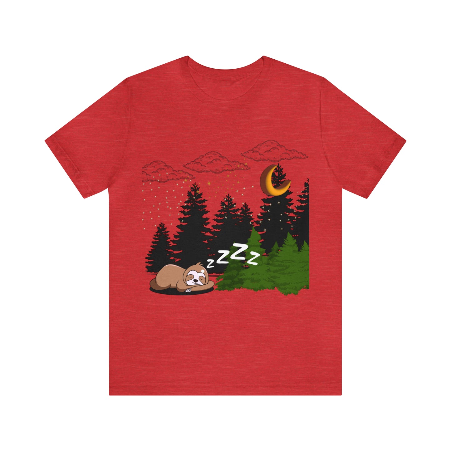 Unisex T-shirt-sleeping and health