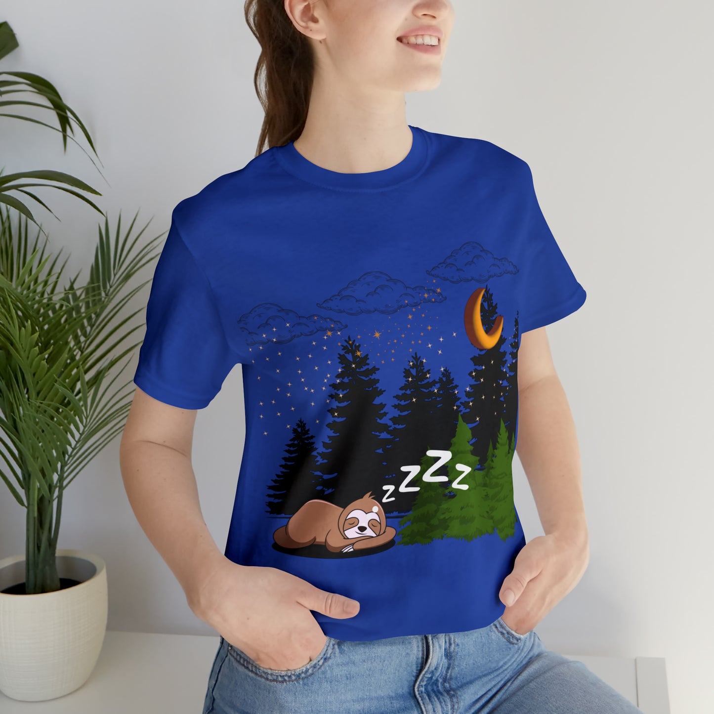 Unisex T-shirt-sleeping and health