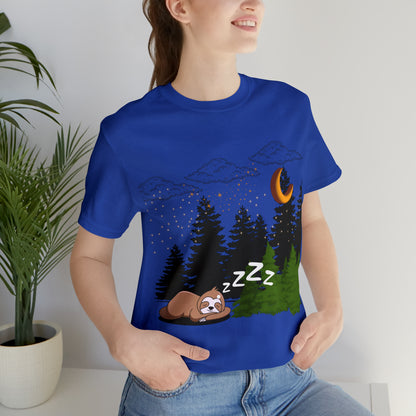 Unisex T-shirt-sleeping and health