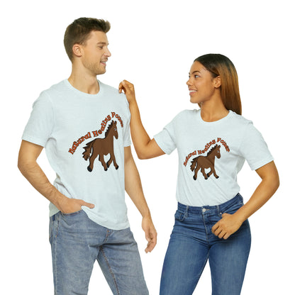 Unisex Jersey Short Sleeve- Horse Healing Power