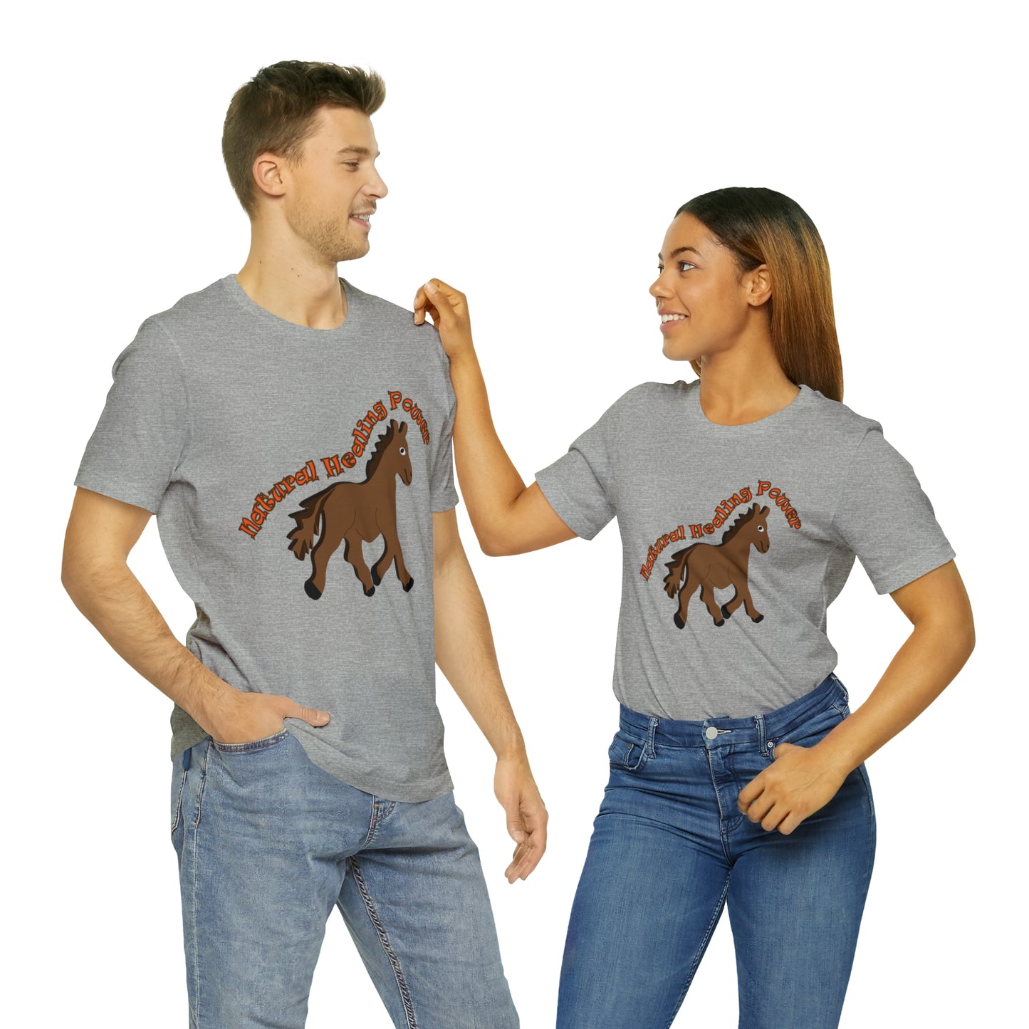 Unisex Jersey Short Sleeve- Horse Healing Power