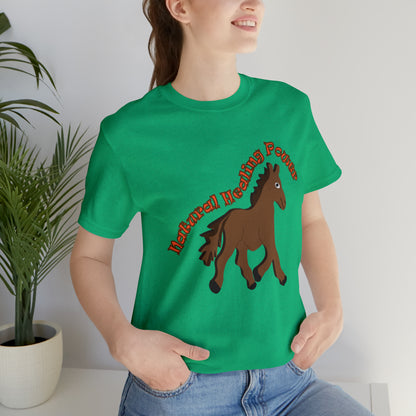 Unisex Jersey Short Sleeve- Horse Healing Power